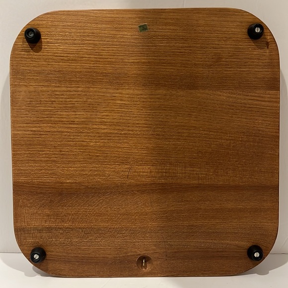 Vintage Cheese and Snack Tray Daisies Floral 70’s12 by 12” - Picture 6 of 7